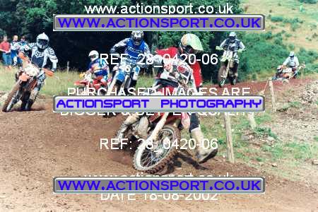 Photo: 28_0420-06 ActionSport Photography 18/08/2002 AMCA Teignbridge MXC - Littlehempston  _4_JuniorsGroup2 #76