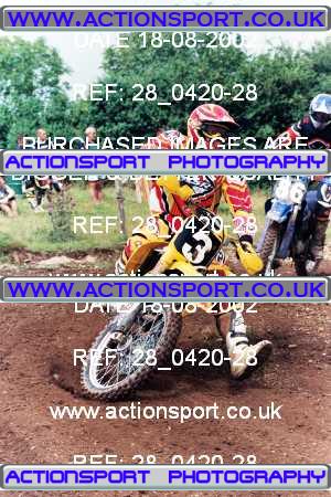 Photo: 28_0420-28 ActionSport Photography 18/08/2002 AMCA Teignbridge MXC - Littlehempston  _4_JuniorsGroup2 #3