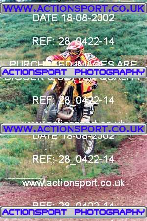 Photo: 28_0422-14 ActionSport Photography 18/08/2002 AMCA Teignbridge MXC - Littlehempston  _4_JuniorsGroup2 #3