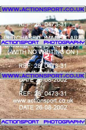 Photo: 28_0473-31 ActionSport Photography 26/08/2002 YMSA Poole & Parkstone MC - Winterbourne Gunner _3_SW85s #21