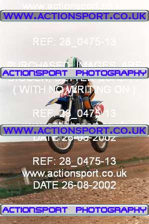 Photo: 28_0475-13 ActionSport Photography 26/08/2002 YMSA Poole & Parkstone MC - Winterbourne Gunner _3_SW85s #42