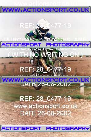 Photo: 28_0477-19 ActionSport Photography 26/08/2002 YMSA Poole & Parkstone MC - Winterbourne Gunner _4_65s #80