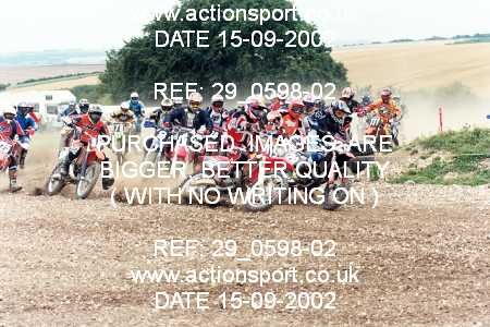 Photo: 29_0598-02 ActionSport Photography 15/09/2002 YMSA Hants & Dorset Youth AMC - Foxholes, Bishopsbourne _1_ExpertsA #12