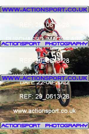 Photo: 29_0613-28 ActionSport Photography 22/09/2002 AMCA Worcester MCC - Tirley  _0_JuniorsPractice #59