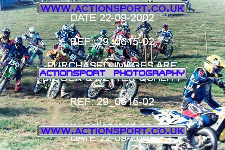 Photo: 29_0615-02 ActionSport Photography 22/09/2002 AMCA Worcester MCC - Tirley  _1_125Juniors #266