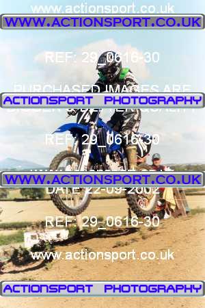 Photo: 29_0616-30 ActionSport Photography 22/09/2002 AMCA Worcester MCC - Tirley  _1_125Juniors #74