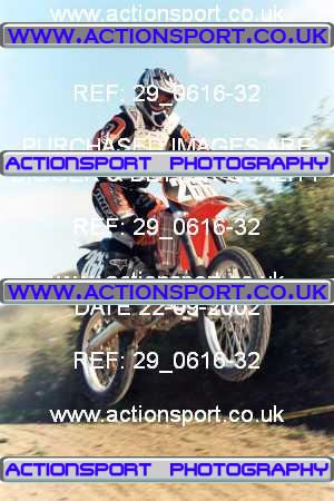 Photo: 29_0616-32 ActionSport Photography 22/09/2002 AMCA Worcester MCC - Tirley  _1_125Juniors #266