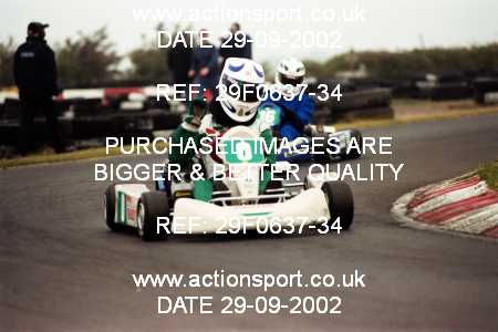 Photo: 29F0637-34 ActionSport Photography 29/09/2002 NKRA Kart Finals - Fulbeck  _3_JuniorClubman #2000