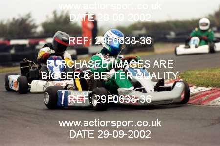 Photo: 29F0638-36 ActionSport Photography 29/09/2002 NKRA Kart Finals - Fulbeck  _5_Rotax #7