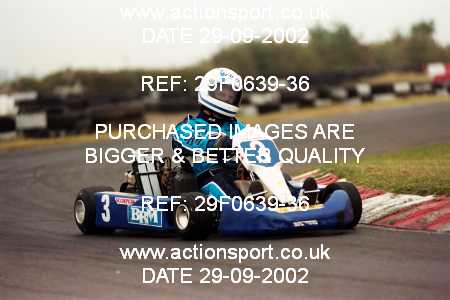 Photo: 29F0639-36 ActionSport Photography 29/09/2002 NKRA Kart Finals - Fulbeck  _5_Rotax #3