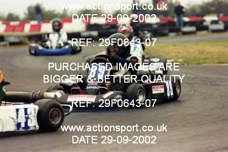 Photo: 29F0643-07 ActionSport Photography 29/09/2002 NKRA Kart Finals - Fulbeck  _8_JuniorTKM #89