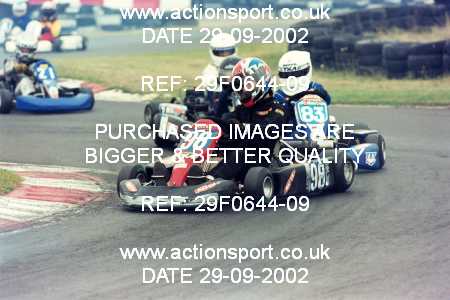 Photo: 29F0644-09 ActionSport Photography 29/09/2002 NKRA Kart Finals - Fulbeck  _8_JuniorTKM #83