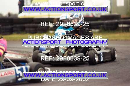 Photo: 29F0639-25 ActionSport Photography 29/09/2002 NKRA Kart Finals - Fulbeck  _5_Rotax #3