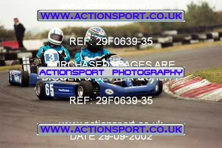 Photo: 29F0639-35 ActionSport Photography 29/09/2002 NKRA Kart Finals - Fulbeck  _5_Rotax #3