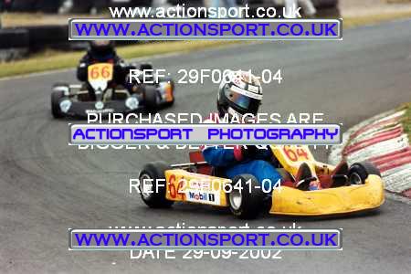 Photo: 29F0641-04 ActionSport Photography 29/09/2002 NKRA Kart Finals - Fulbeck  _6_Cadets #64