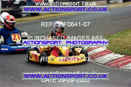 Photo: 29F0641-07 ActionSport Photography 29/09/2002 NKRA Kart Finals - Fulbeck  _6_Cadets #64
