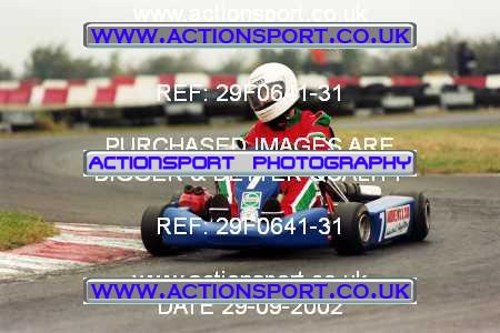 Photo: 29F0641-31 ActionSport Photography 29/09/2002 NKRA Kart Finals - Fulbeck  _7_FormulaBlue #7