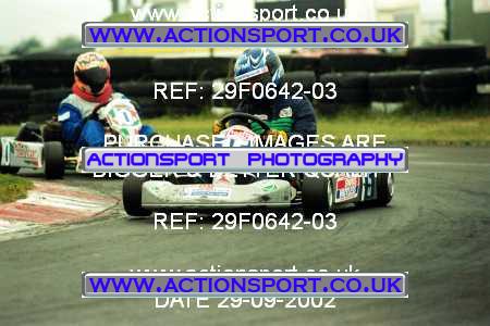 Photo: 29F0642-03 ActionSport Photography 29/09/2002 NKRA Kart Finals - Fulbeck  _7_FormulaBlue #15
