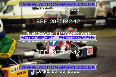 Photo: 29F0642-12 ActionSport Photography 29/09/2002 NKRA Kart Finals - Fulbeck  _7_FormulaBlue #1