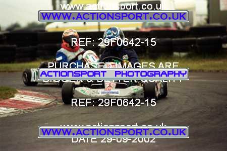 Photo: 29F0642-15 ActionSport Photography 29/09/2002 NKRA Kart Finals - Fulbeck  _7_FormulaBlue #15