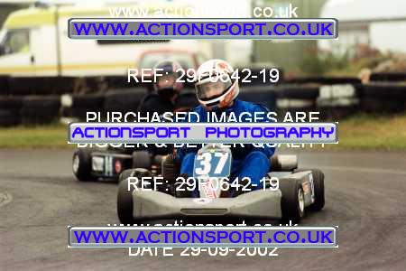 Photo: 29F0642-19 ActionSport Photography 29/09/2002 NKRA Kart Finals - Fulbeck  _7_FormulaBlue #37