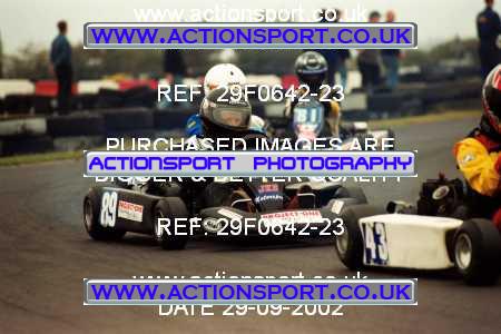 Photo: 29F0642-23 ActionSport Photography 29/09/2002 NKRA Kart Finals - Fulbeck  _8_JuniorTKM #89
