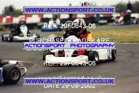 Photo: 29F0643-06 ActionSport Photography 29/09/2002 NKRA Kart Finals - Fulbeck  _8_JuniorTKM #43