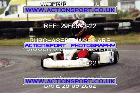 Photo: 29F0643-22 ActionSport Photography 29/09/2002 NKRA Kart Finals - Fulbeck  _8_JuniorTKM #43