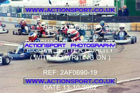 Photo: 2AF0690-19 ActionSport Photography 13/10/2002 Hunts Kart Club - Kimbolton  _1_JuniorTKM #24