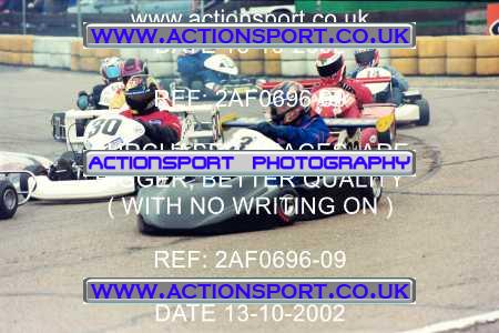 Photo: 2AF0696-09 ActionSport Photography 13/10/2002 Hunts Kart Club - Kimbolton  _4_250Gearbox #23