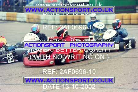 Photo: 2AF0696-10 ActionSport Photography 13/10/2002 Hunts Kart Club - Kimbolton  _4_250Gearbox #5