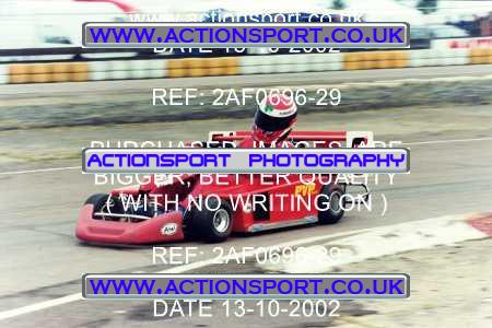 Photo: 2AF0696-29 ActionSport Photography 13/10/2002 Hunts Kart Club - Kimbolton  _4_250Gearbox #5