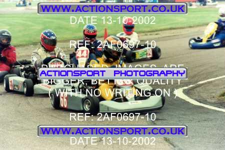 Photo: 2AF0697-10 ActionSport Photography 13/10/2002 Hunts Kart Club - Kimbolton  _5_SeniorTKM #67