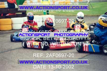 Photo: 2AF0697-20 ActionSport Photography 13/10/2002 Hunts Kart Club - Kimbolton  _5_SeniorTKM #37