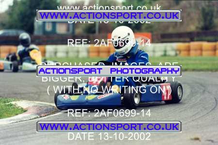 Photo: 2AF0699-14 ActionSport Photography 13/10/2002 Hunts Kart Club - Kimbolton  _5_SeniorTKM #47