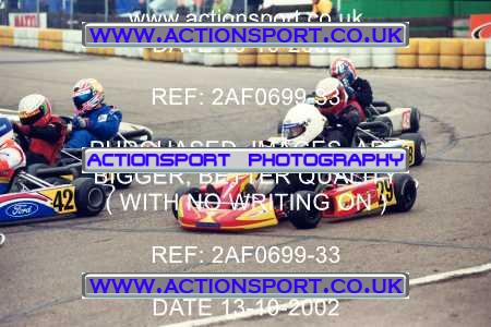 Photo: 2AF0699-33 ActionSport Photography 13/10/2002 Hunts Kart Club - Kimbolton  _6_JuniorMax_MiniMax_JuniorTKMInter #29