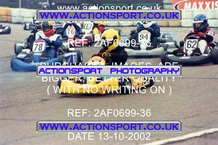 Photo: 2AF0699-36 ActionSport Photography 13/10/2002 Hunts Kart Club - Kimbolton  _6_JuniorMax_MiniMax_JuniorTKMInter #9990