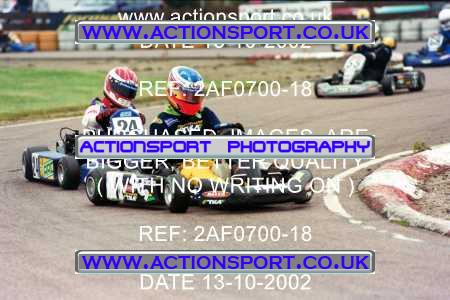 Photo: 2AF0700-18 ActionSport Photography 13/10/2002 Hunts Kart Club - Kimbolton  _6_JuniorMax_MiniMax_JuniorTKMInter #1