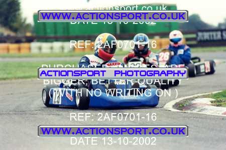 Photo: 2AF0701-16 ActionSport Photography 13/10/2002 Hunts Kart Club - Kimbolton  _6_JuniorMax_MiniMax_JuniorTKMInter #78