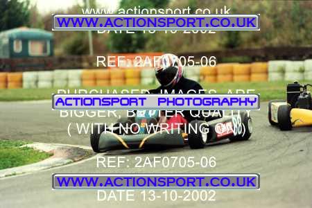 Photo: 2AF0705-06 ActionSport Photography 13/10/2002 Hunts Kart Club - Kimbolton  _7_RotaxMax #38