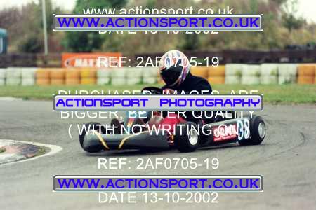 Photo: 2AF0705-19 ActionSport Photography 13/10/2002 Hunts Kart Club - Kimbolton  _7_RotaxMax #38