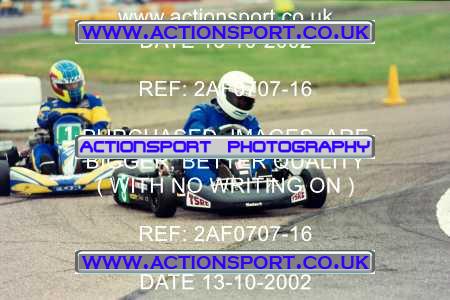 Photo: 2AF0707-16 ActionSport Photography 13/10/2002 Hunts Kart Club - Kimbolton  _8_Libre_RotaxMaxHeavy #5