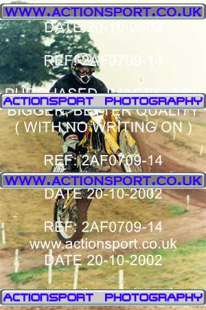 Photo: 2AF0709-14 ActionSport Photography 20/10/2002 AMCA Polesworth MXC - Stipers Hill _0_JuniorsPractice #360