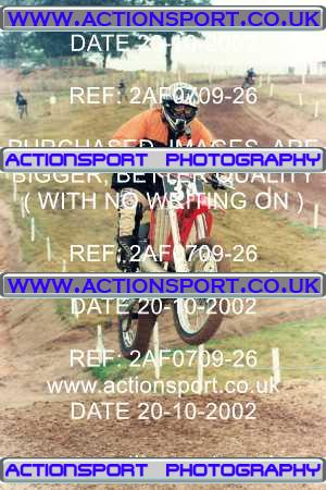 Photo: 2AF0709-26 ActionSport Photography 20/10/2002 AMCA Polesworth MXC - Stipers Hill _0_JuniorsPractice #34