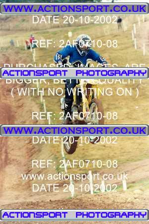 Photo: 2AF0710-08 ActionSport Photography 20/10/2002 AMCA Polesworth MXC - Stipers Hill _0_JuniorsPractice #376
