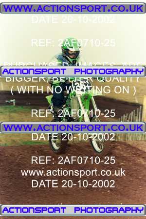 Photo: 2AF0710-25 ActionSport Photography 20/10/2002 AMCA Polesworth MXC - Stipers Hill _4_InterJuniors #367