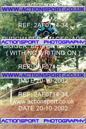 Photo: 2AF0714-34 ActionSport Photography 20/10/2002 AMCA Polesworth MXC - Stipers Hill _3_250-750Experts #66
