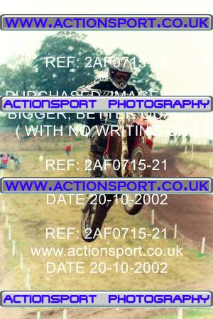 Photo: 2AF0715-21 ActionSport Photography 20/10/2002 AMCA Polesworth MXC - Stipers Hill _3_250-750Experts #150