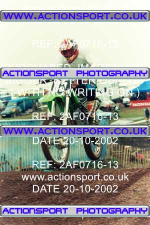 Photo: 2AF0716-13 ActionSport Photography 20/10/2002 AMCA Polesworth MXC - Stipers Hill _4_InterJuniors #85