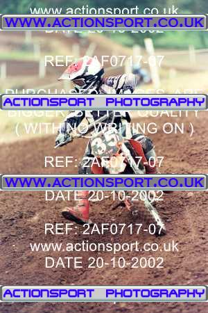 Photo: 2AF0717-07 ActionSport Photography 20/10/2002 AMCA Polesworth MXC - Stipers Hill _4_InterJuniors #35